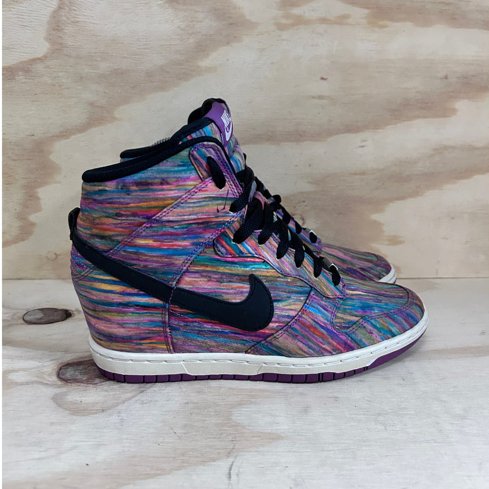 Nike - Swoosh - Sneakers - Purple - Women's - 10 - 747283-999